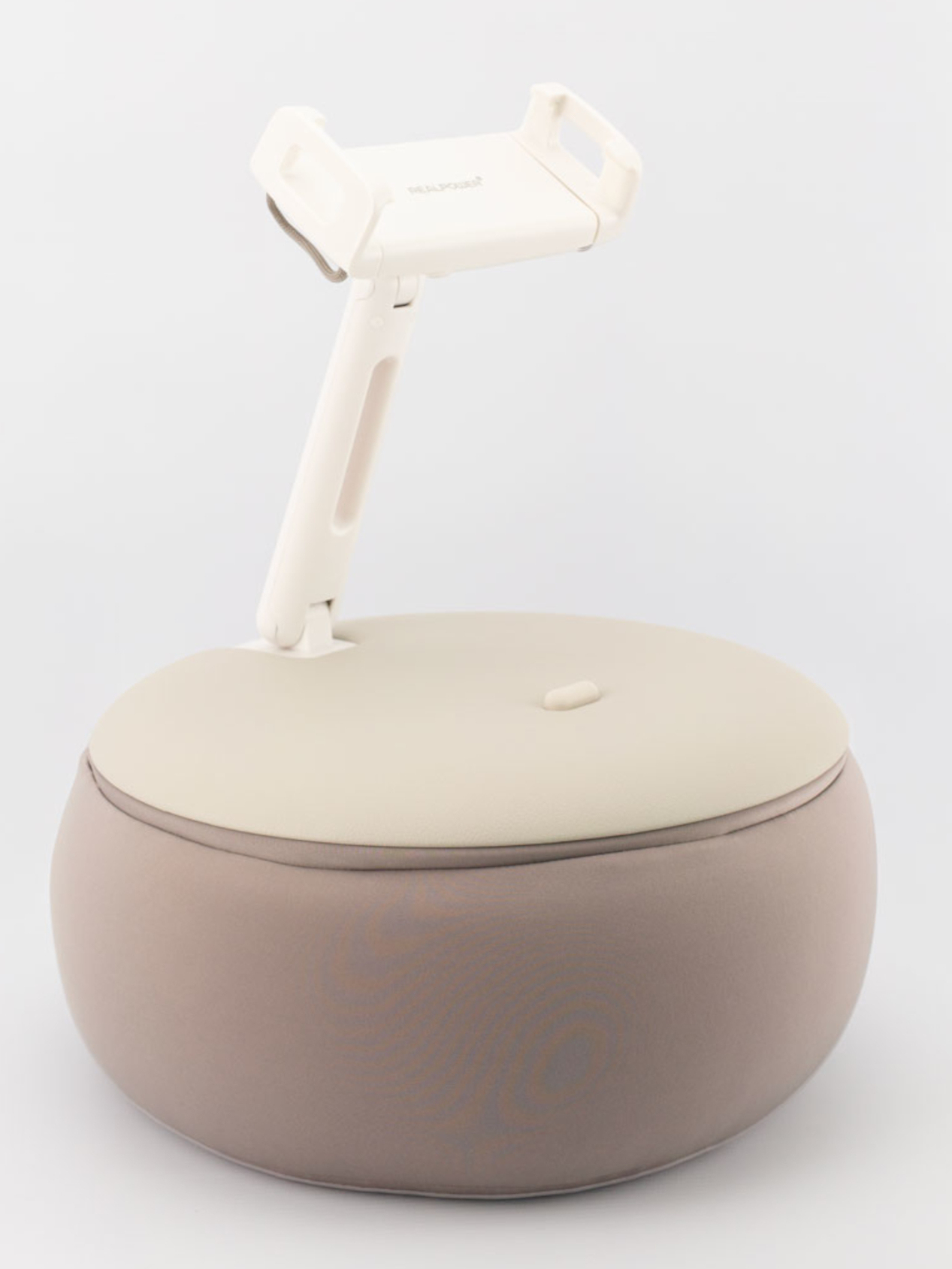 PillowStand 1 – Tablet- und Smartphonehalter mit Kissen – beige