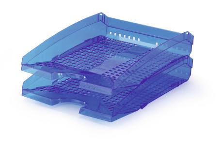 TREND Briefablageschale A4 transluzent blau