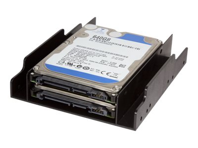 Mounting Bracket for 2,5 HDD/SSD in 3.5" Bay - Laufwerksschachtadapter - 3.5" to 2 x 2.5" (8,9 cm bis 2 x 6,4 cm)