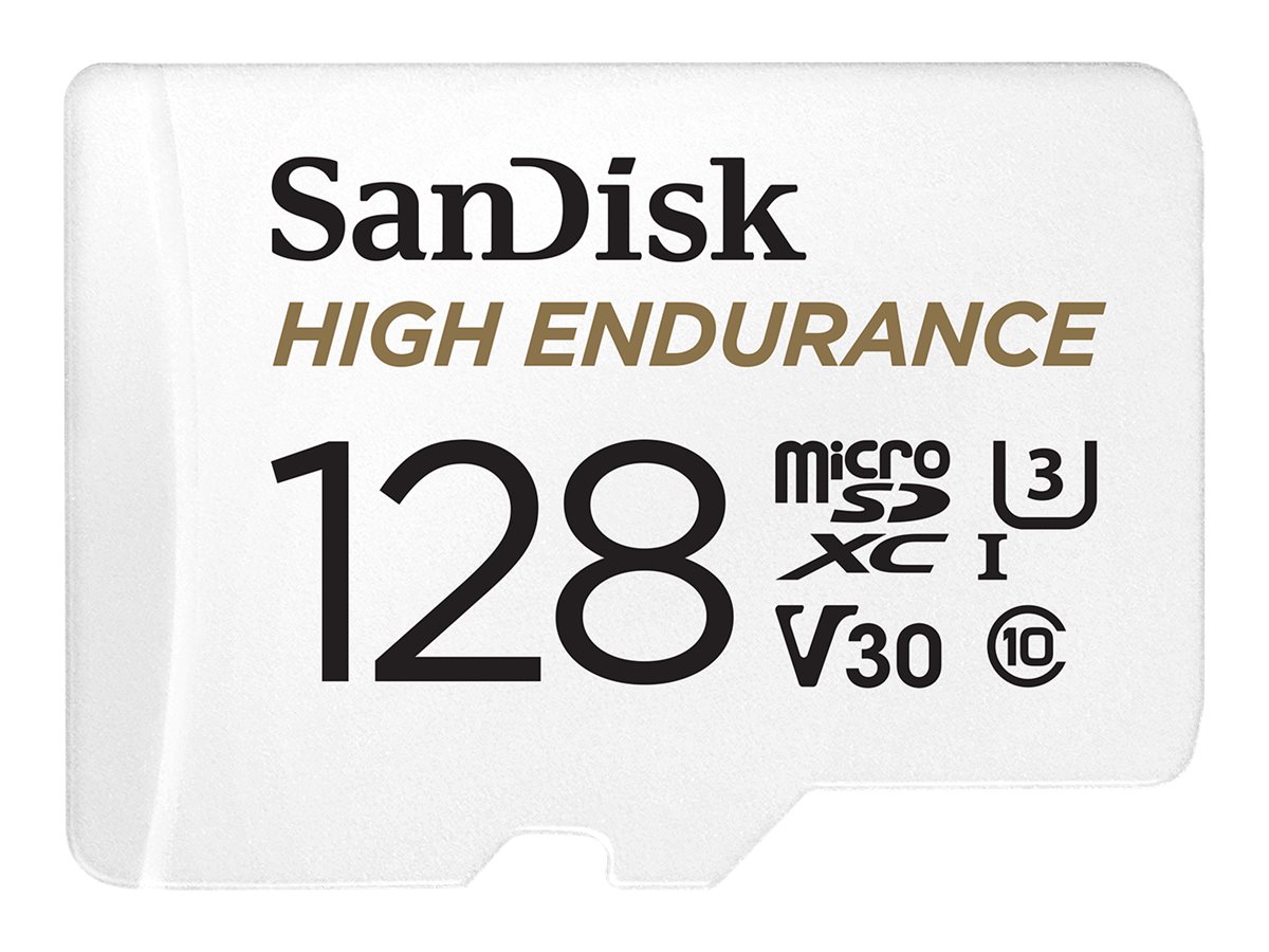 SanDisk High Endurance - Flash-Speicherkarte (microSDXC-an-SD-Adapter inbegriffen)