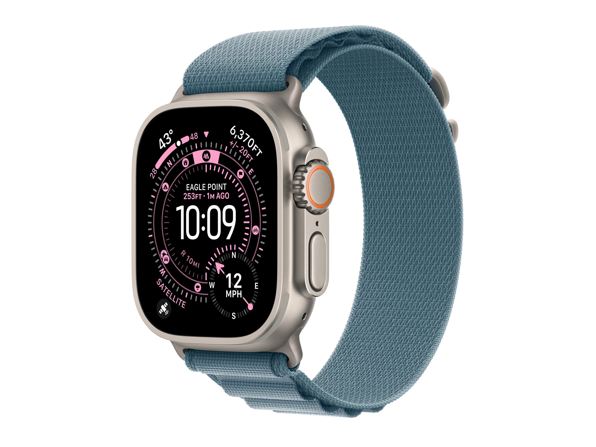 Watch Ultra 3 49mm Titanium Alpine Loop Blue M     LTE iOS
