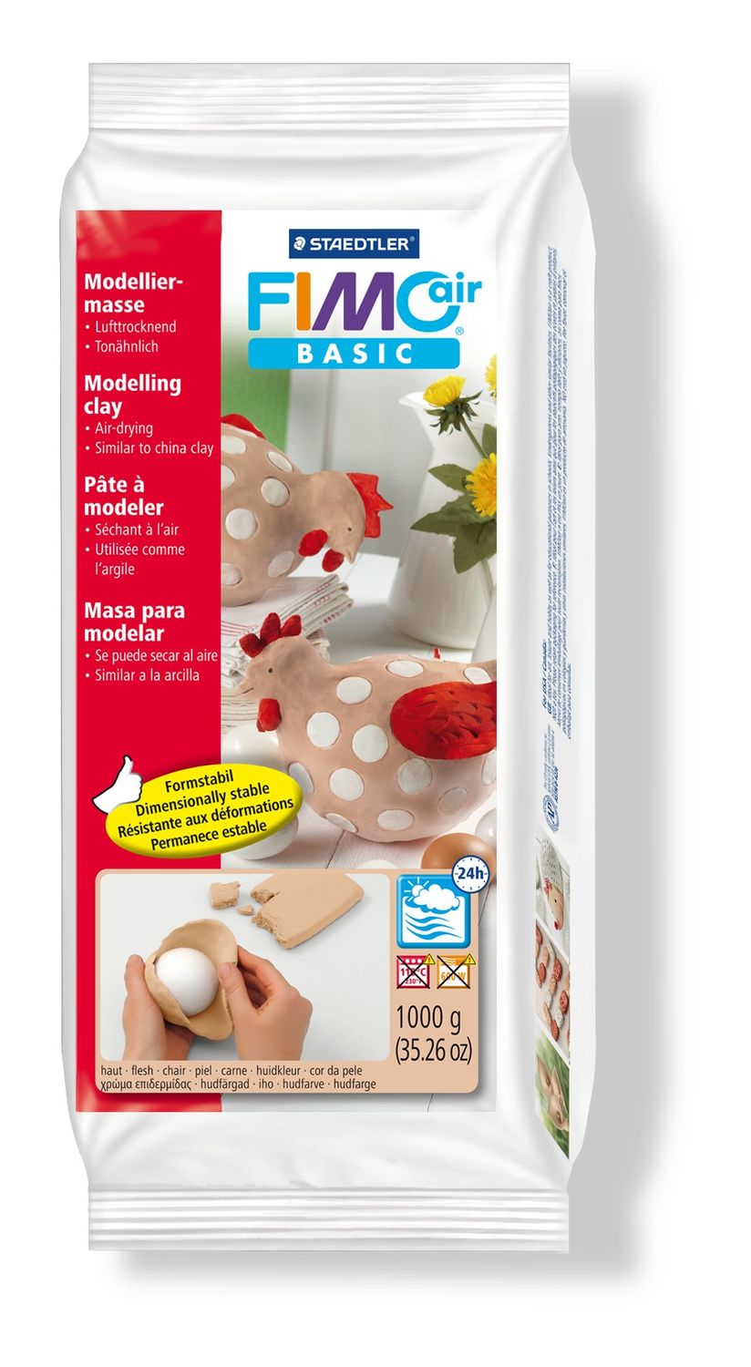 FIMO air basic 8101 - Modellierton - Beige - 1 Stück(e) - 1 Farben - 24 h - 1 kg