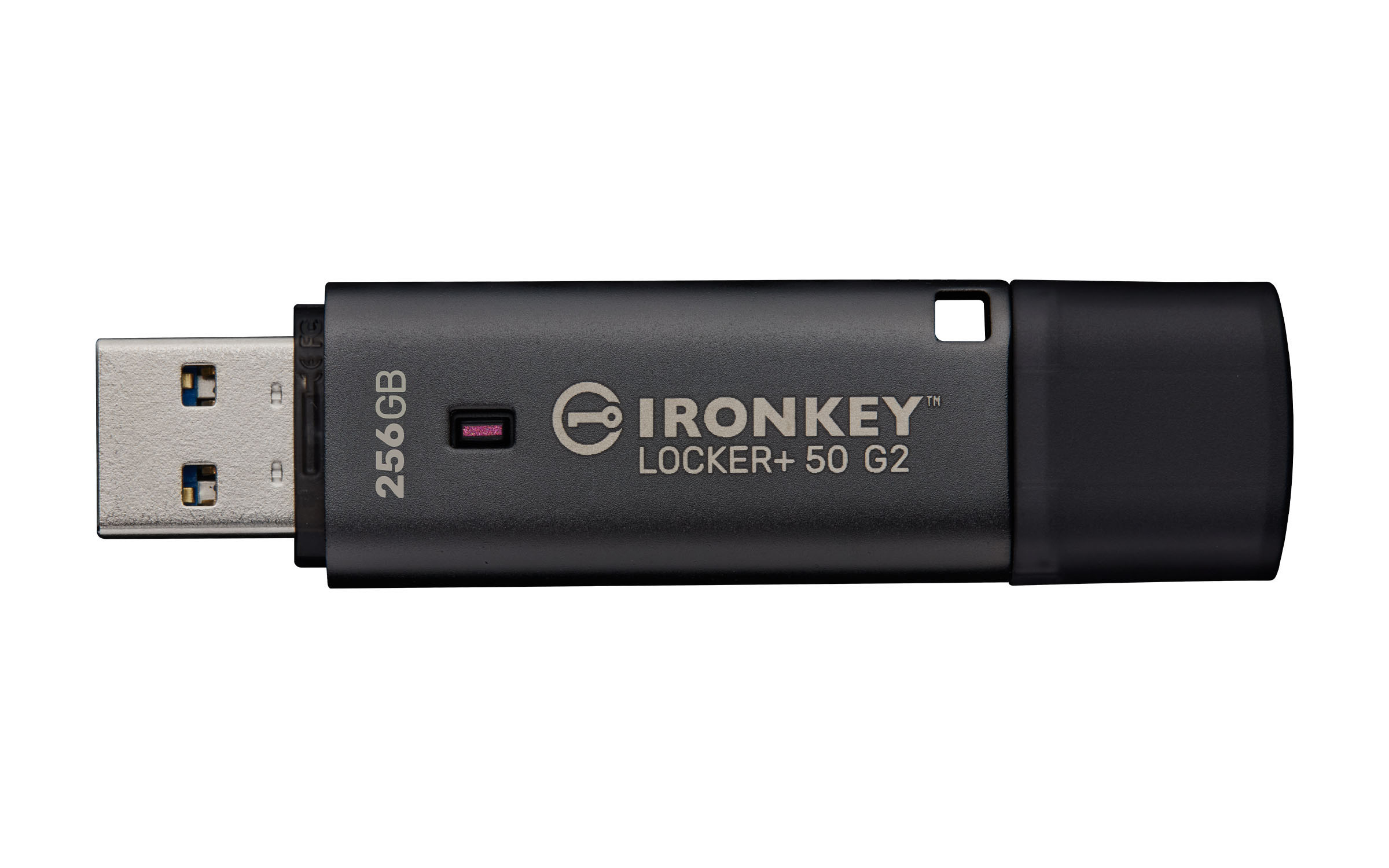 IronKey Locker+ 50 G2 256GB | USB 3.2 Gen 1 | USB-A | AES-256 Hardwareverschlüsselung | FIPS 197