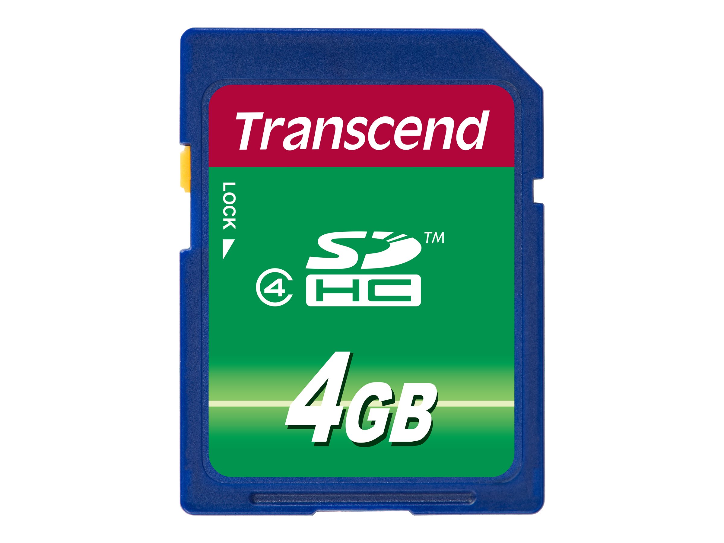 SD Card 4GB Transcend SDHC Class4