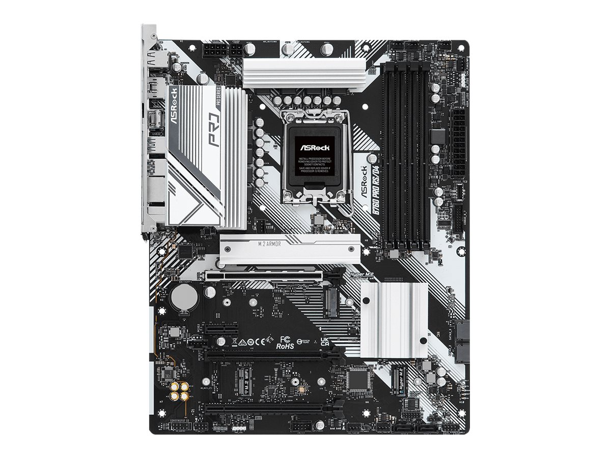 AsRock B760 Pro RS/D4 (DDR4) - Intel B760 - So. 1700 - ATX