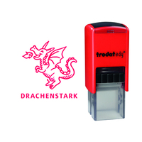 trodat Motivstempel Printy Feuerrot "Drache" 4922