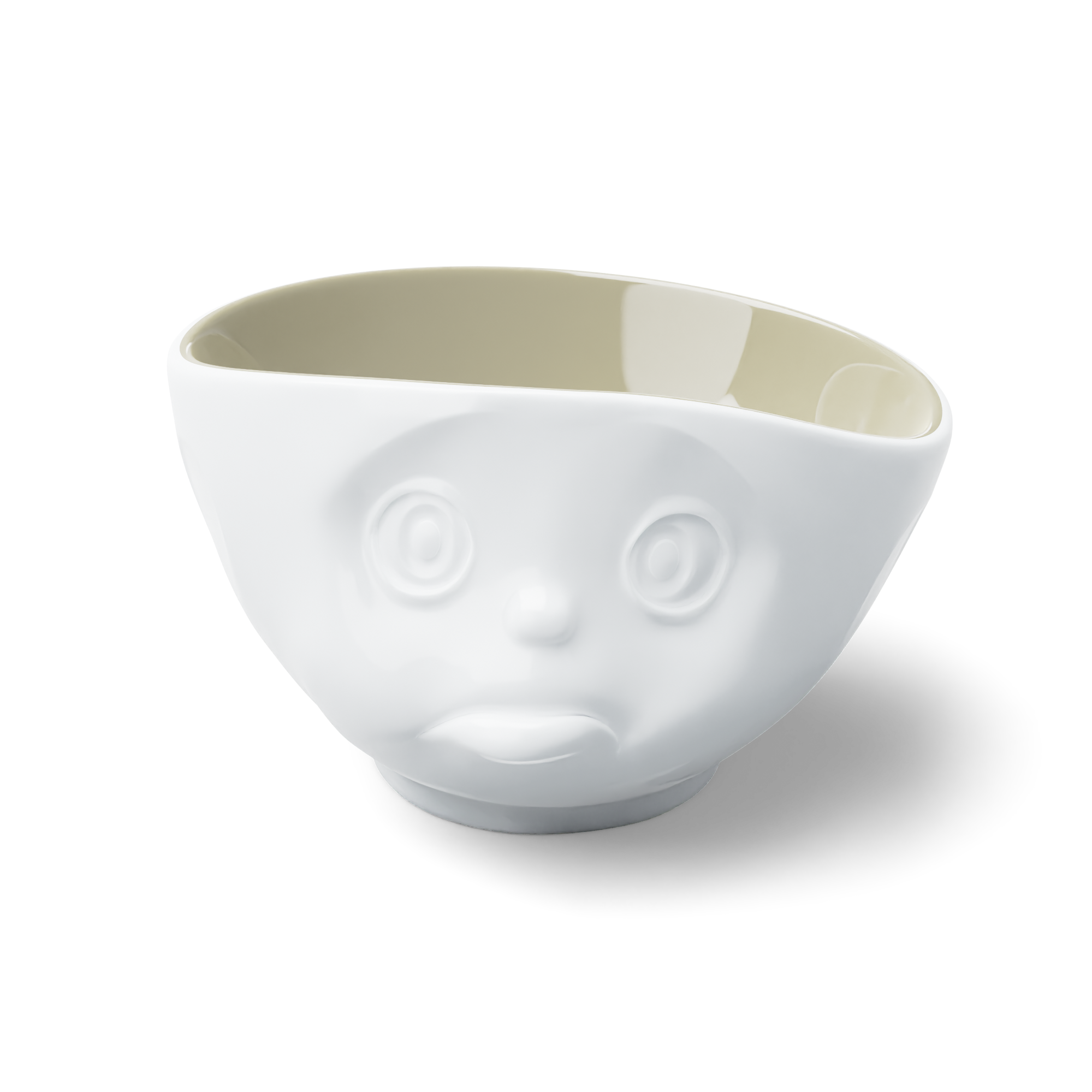 Schale SCHMOLLEND 500 ml | innen Sand | Hartporzellan | 15,6 cm
