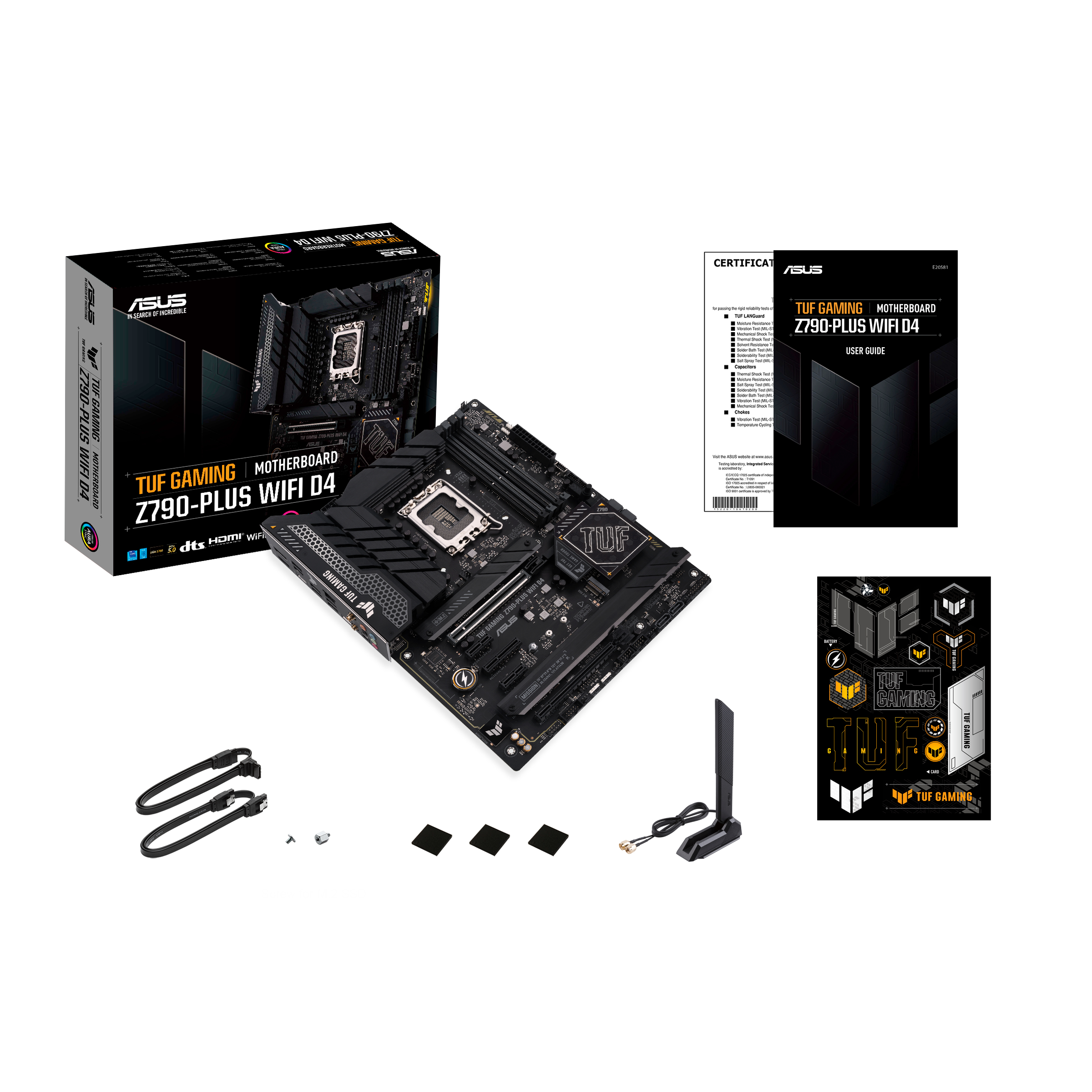 ASUS TUF Gaming Z790-Plus WIFI D4 (DDR4) - Intel Z790 - So. 1700 - ATX