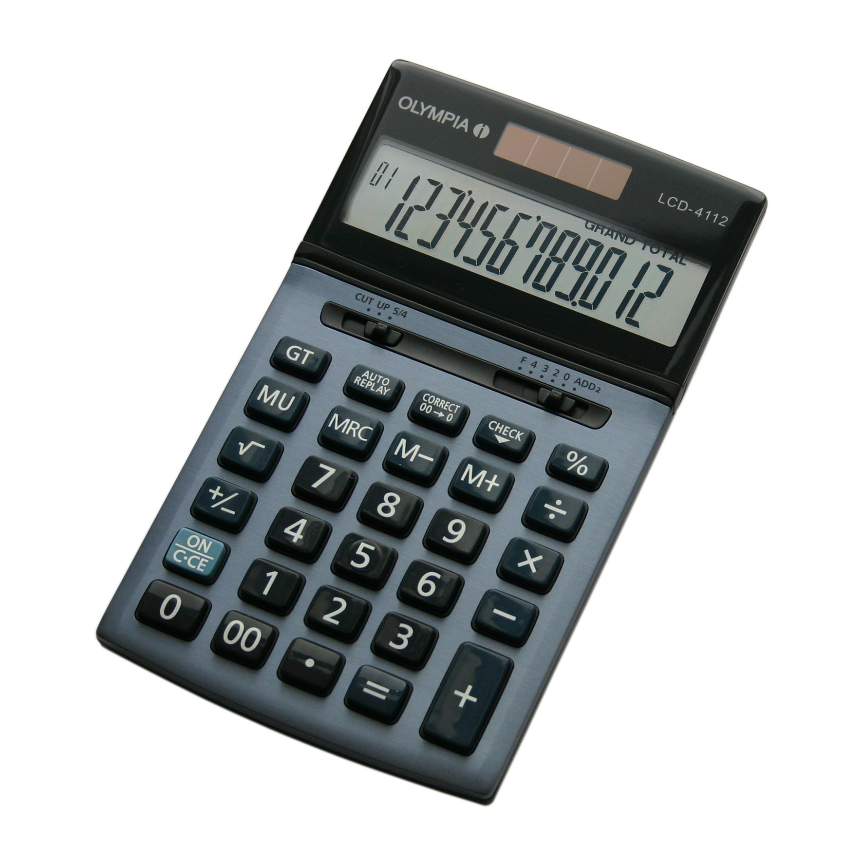 LCD 4112 - Einfacher Taschenrechner - 12-stelliges Display