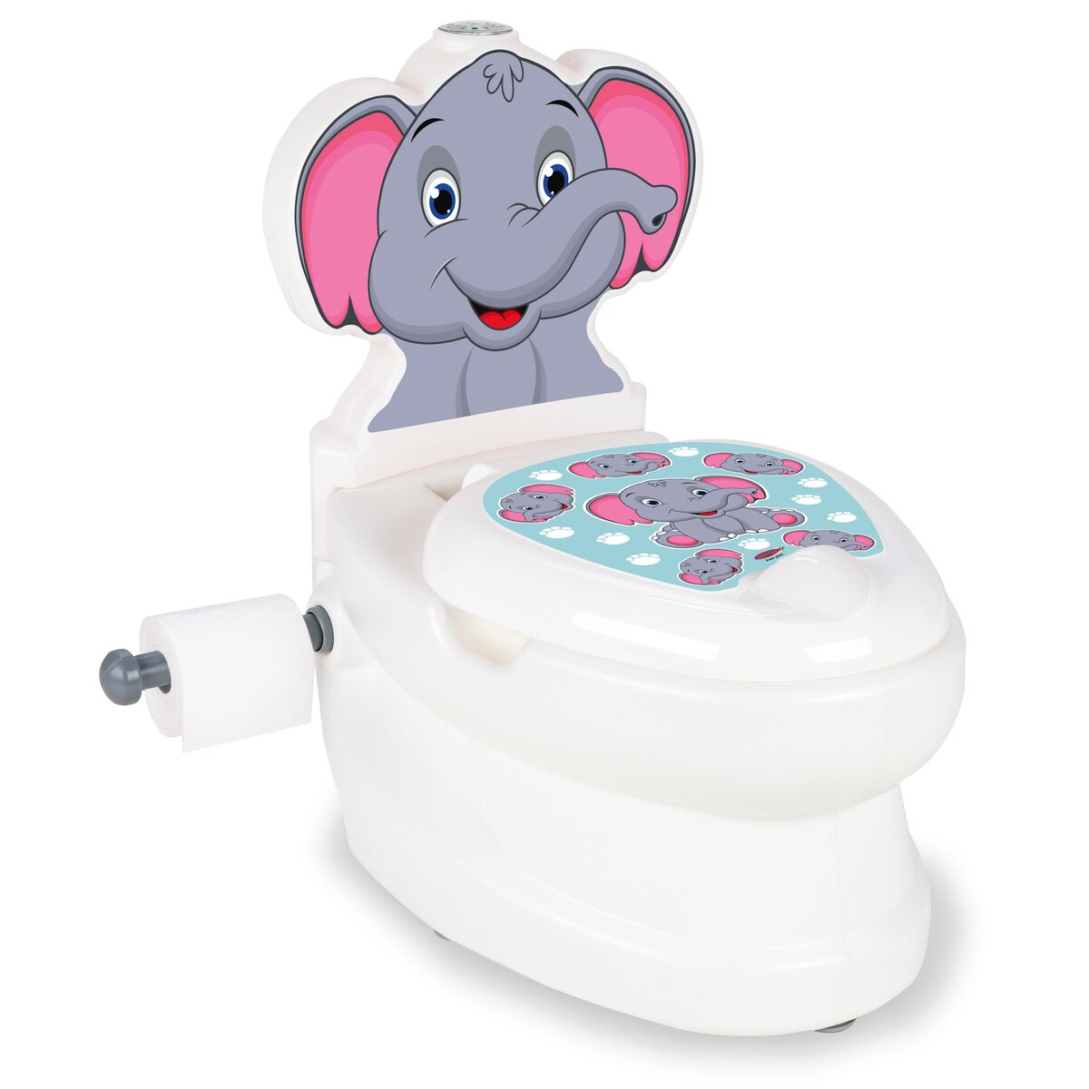 BAY Töpfchen Elefant 21,5cm Sitzhöhe Max.25KG weiß