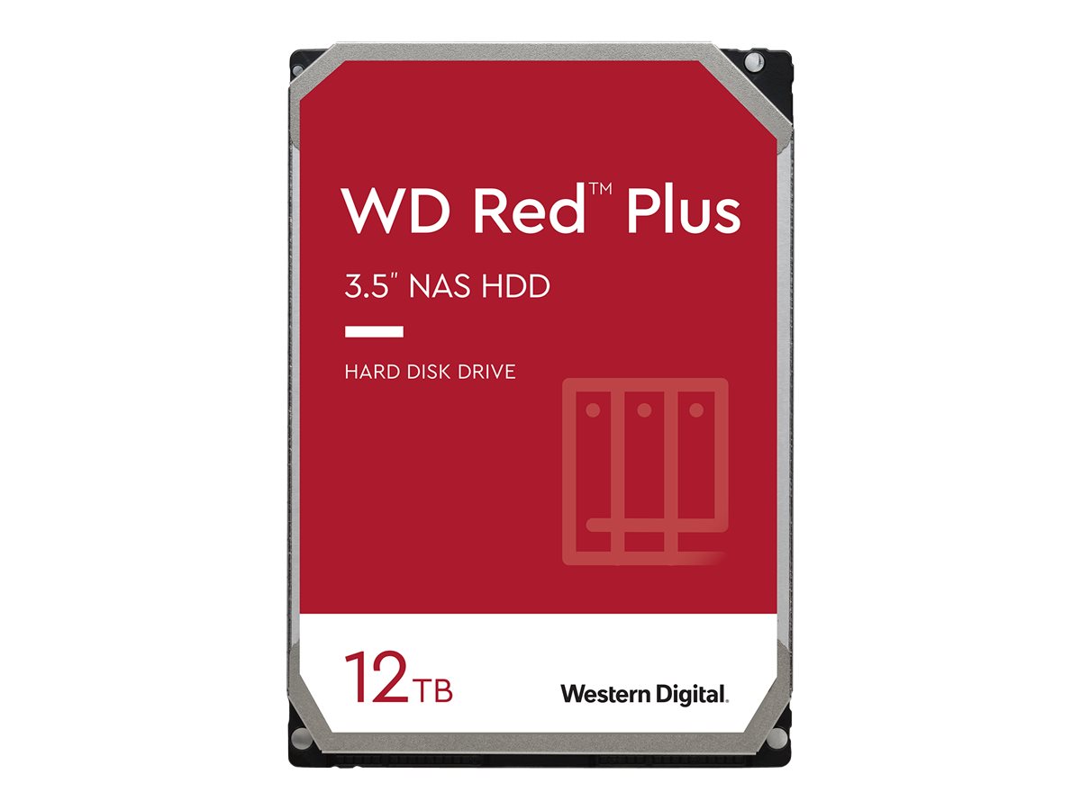 WD Red Plus 12TB HDD (WD120EFBX)