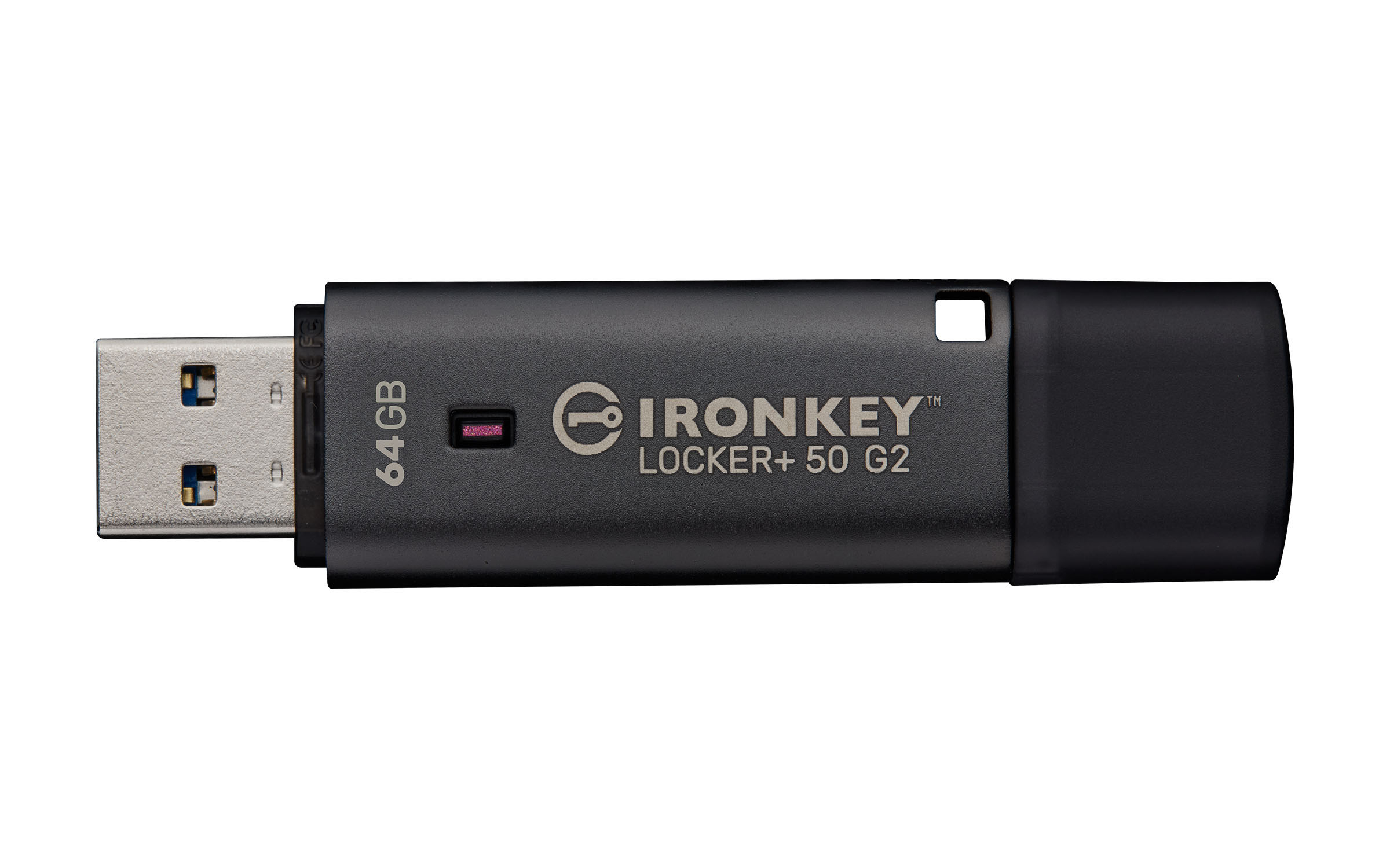 IronKey Locker+ 50 G2 64GB | USB 3.2 Gen 1 | AES-256-XTS | FIPS 197 | 145/115 MB/s