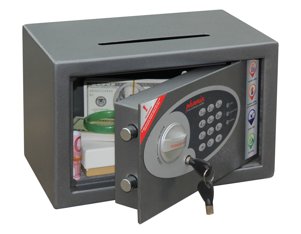 Phoenix Einbruchschutztresor SS0801ED Vela Home Office