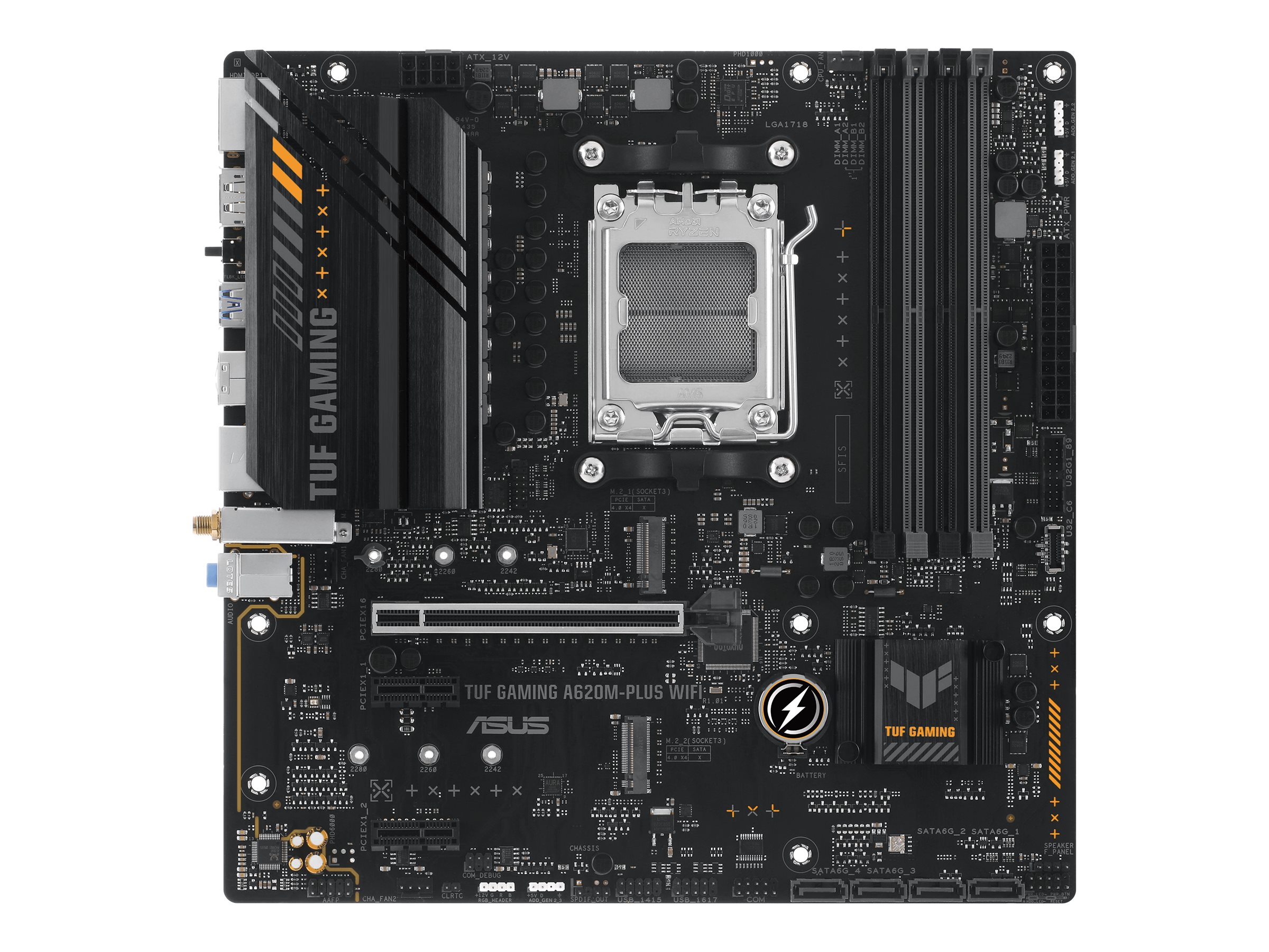 TUF Gaming A620M-Plus WIFI - AMD A620 - So. AM5 - mATX