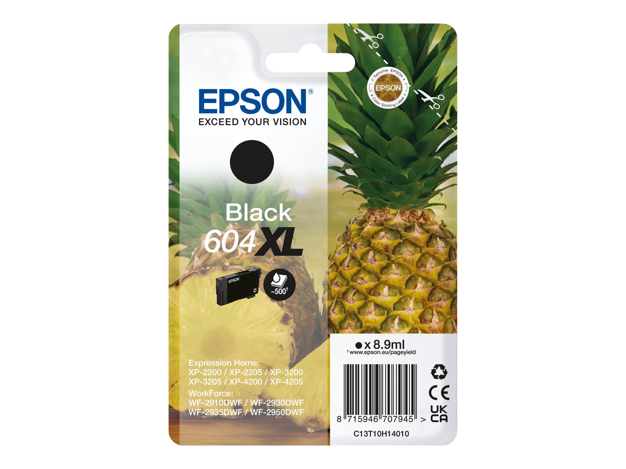 Patrone Epson 604 black XL                             T10H1