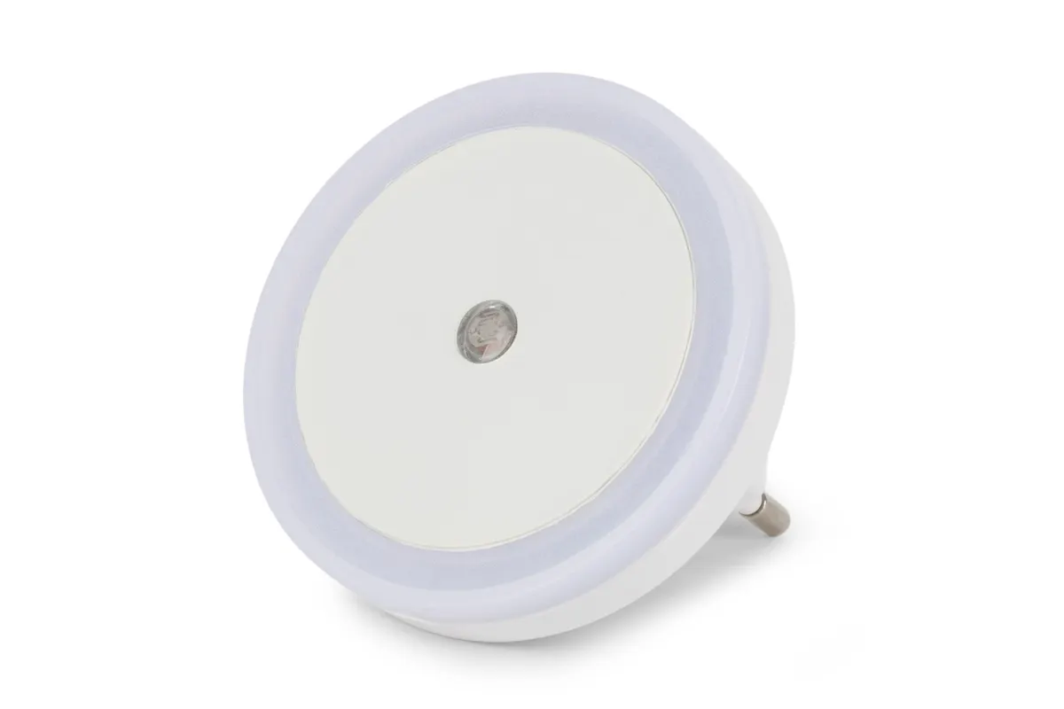 Nachtlicht 0.5W Kreis WW White Dämmerungssensor