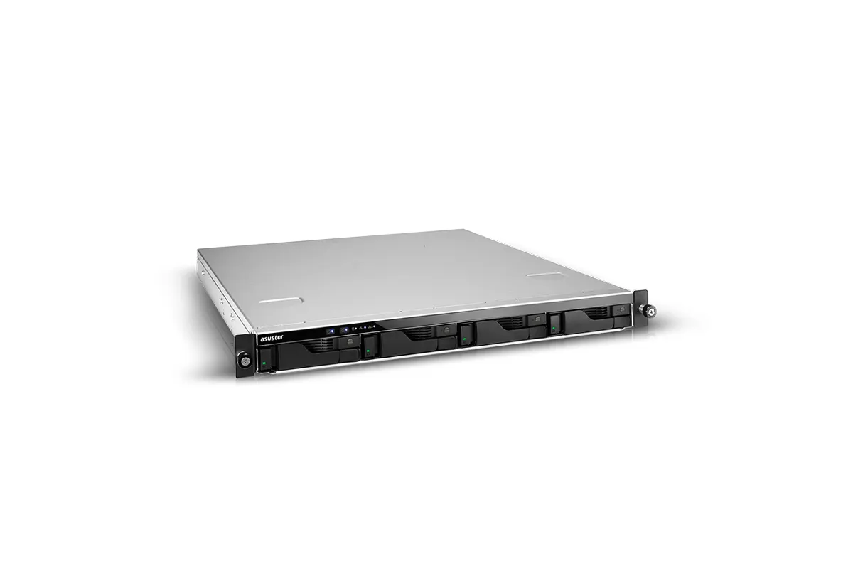 Lockerstor 4RS AS6504RS, 8GB RAM, 2x RJ-45 2.5GBase-T, 2x RJ-45 1000Base-T, 1HE