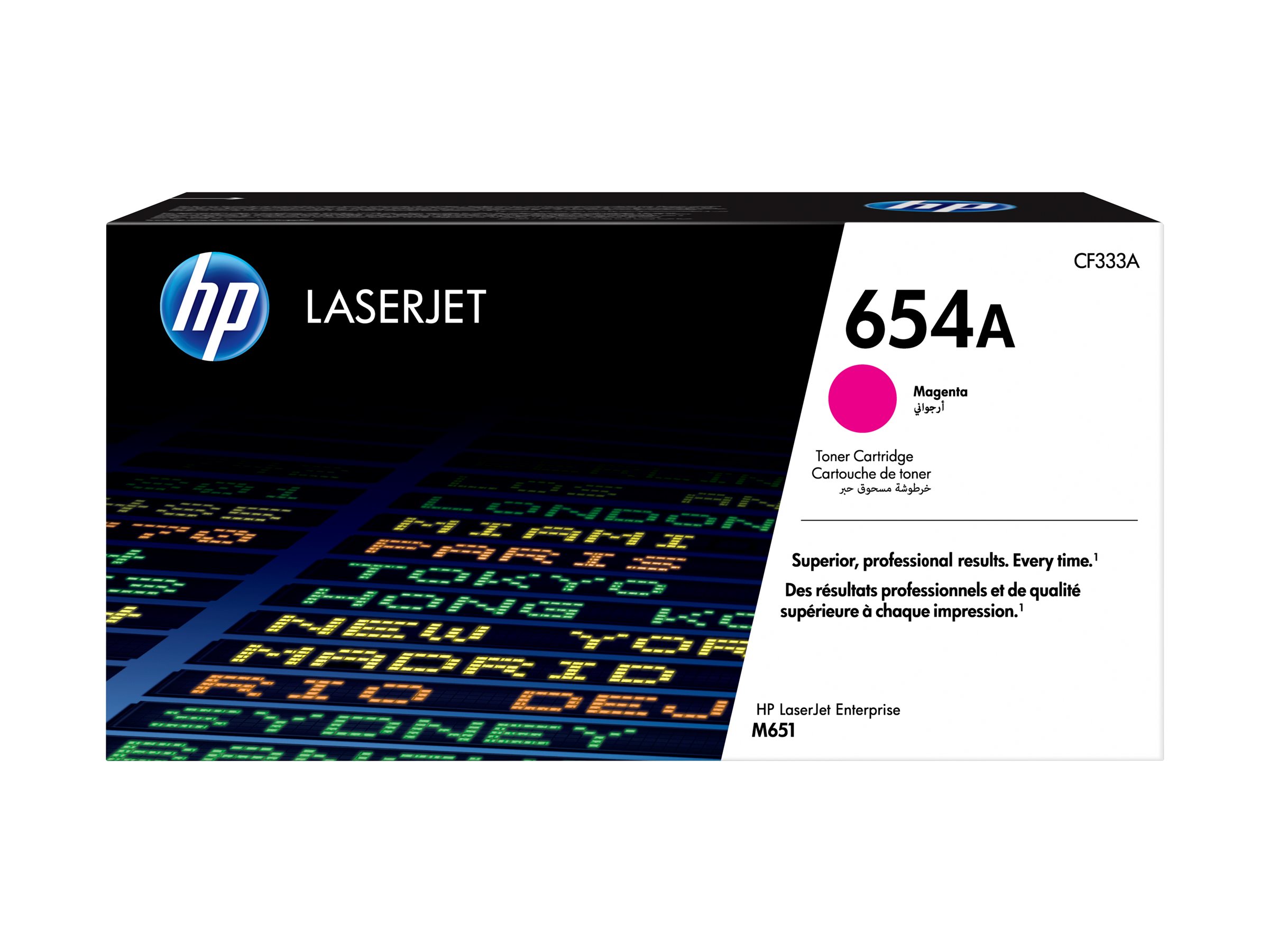 654A Magenta LaserJet Tonerpatrone