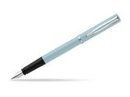 Allure Pastellblau C.C. Füllfederhalter | Federbreite F | Schreibfarbe Blau | in Geschenkbox