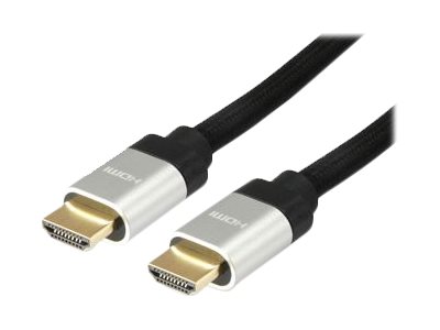 HDMI UHS E.Gewebe 2.1 A-A St/St 15.0m 8K60Hz HDR    sw
