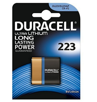 Duracell DL 223 - Batterie CR-P2 - Li-Ion