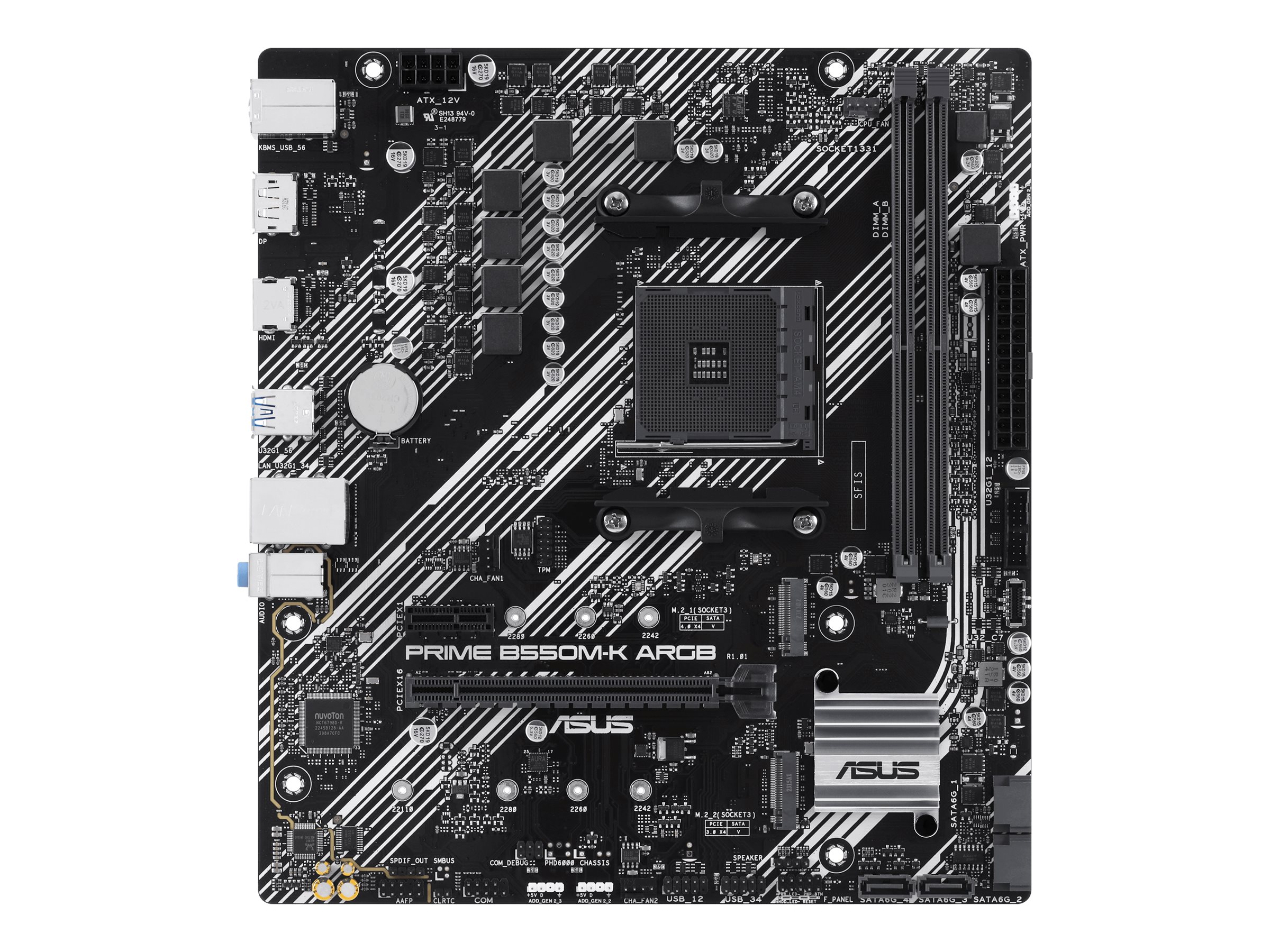 Prime B550M-K ARGB - AMD B550 - So. AM4 - mATX