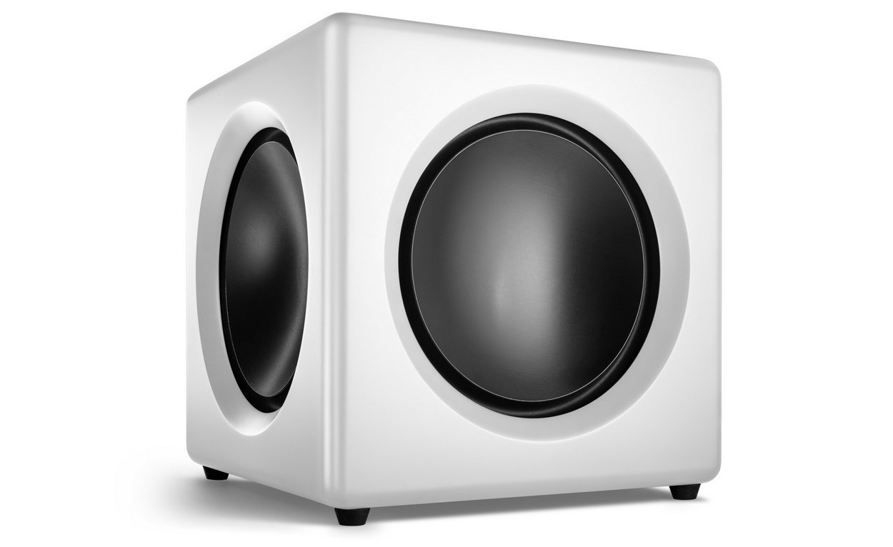 - FUSION - Aktiver Subwoofer - 125 W - weiß