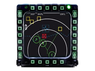 ThrustMaster MFD Cougar Pack - Flugsimulator-Instrumentenbrett - 20 Tasten - kabelgebunden (Packung mit 2)