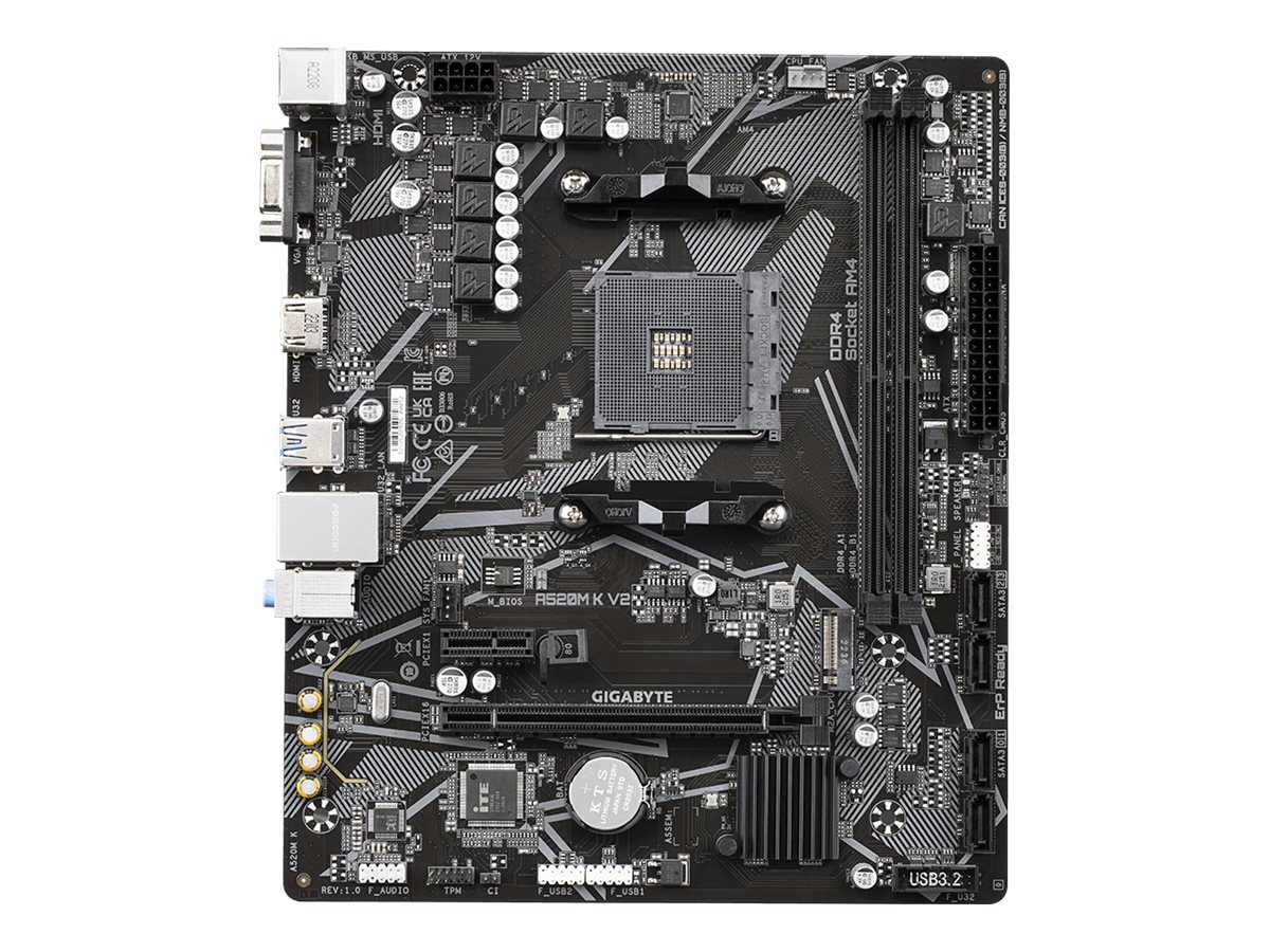 A520M K V2 - AMD A520 - So. AM4 - mATX