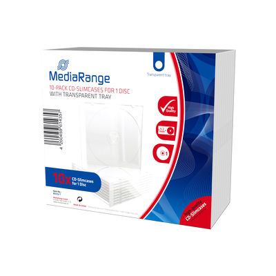BOX32-T - CD-Leerhüllen - Transparent - Kunststoff - 140 mm - 5,2 mm