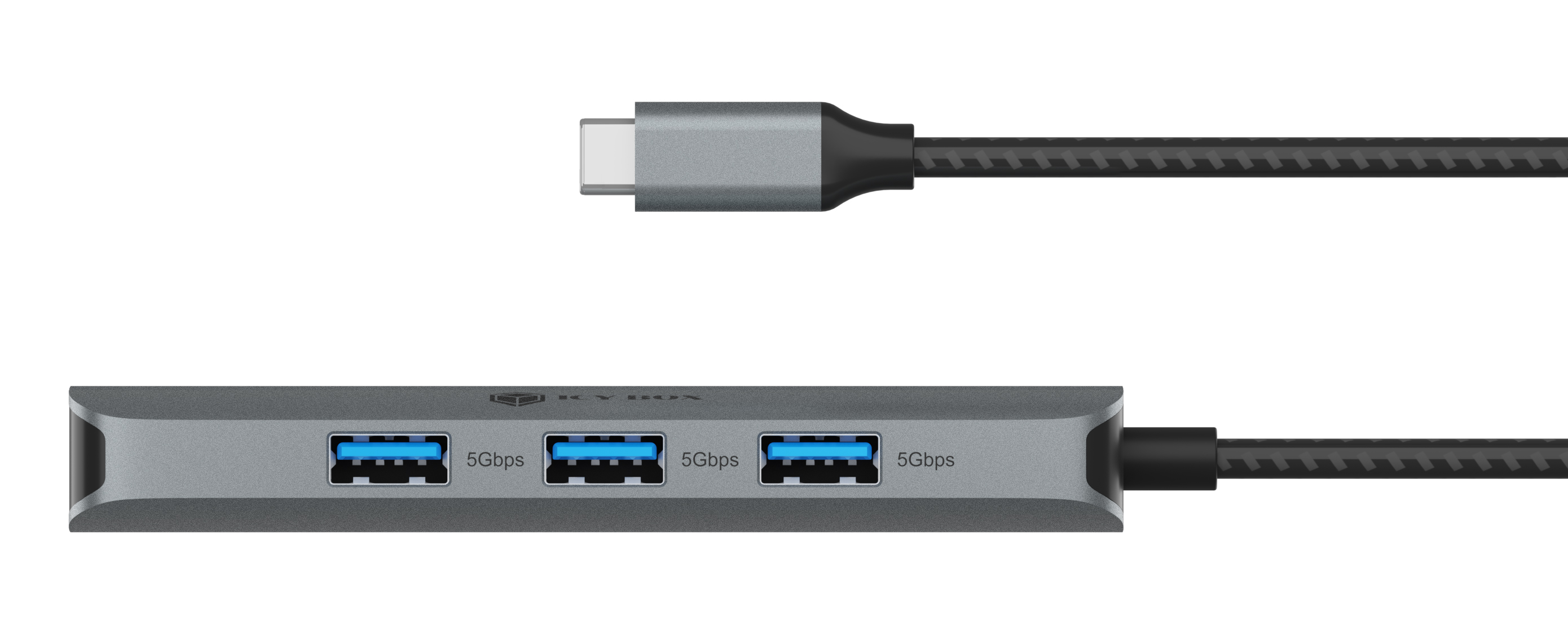 Dockingstation IcyBox 6 in 1 1xHDMI 4K60Hz, 3x USB-A