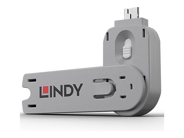 LINDY Schlüssel für USB Port Schloss weiß