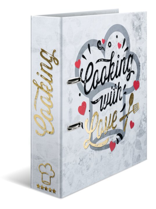 Rezeptordner Cooking with love A4