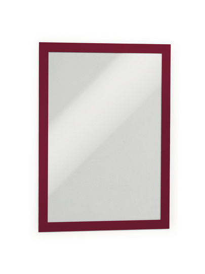Inforahmen Duraframe A4 selbstklebend 2 St rot