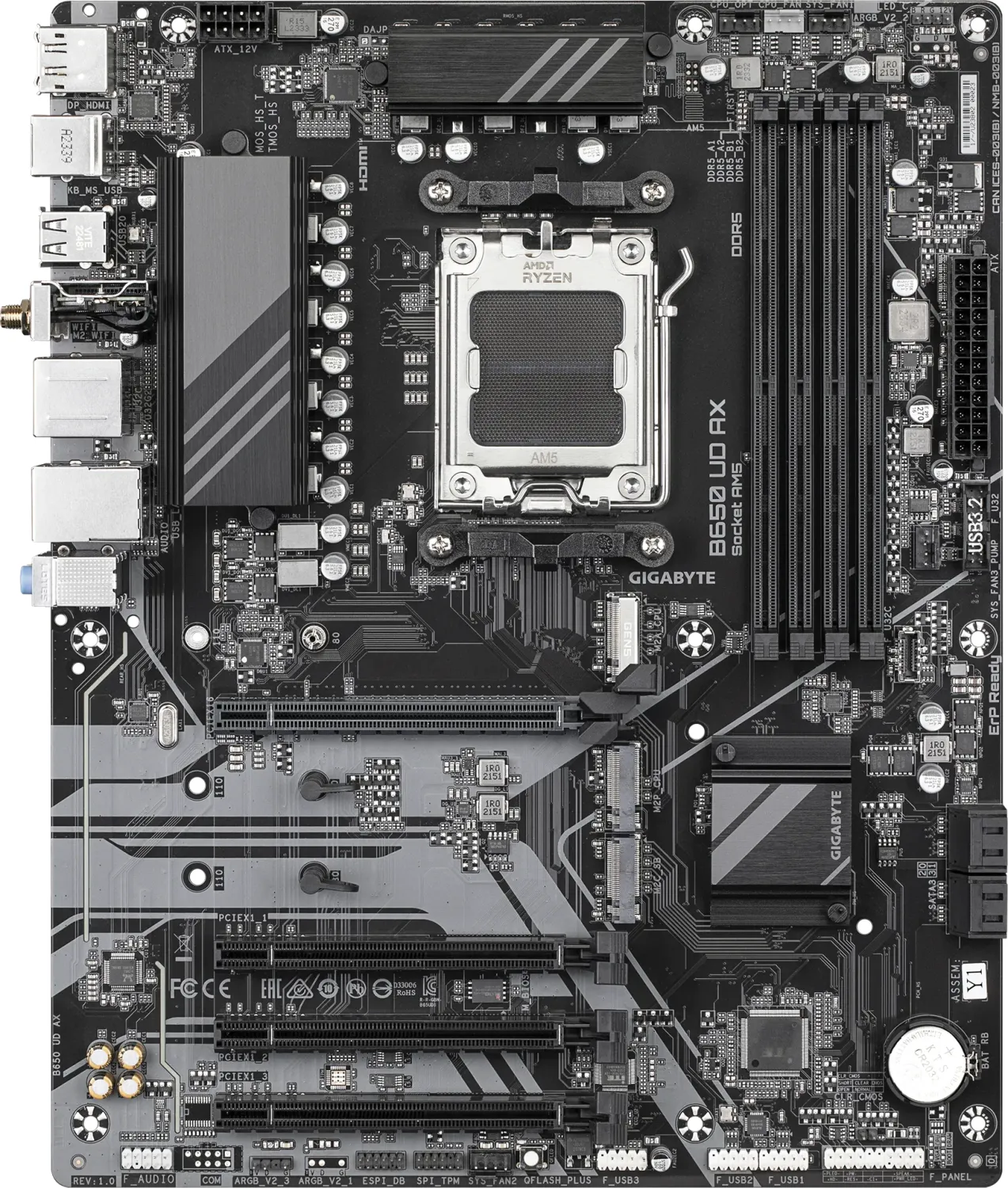 B650 UD AX - AMD B650 - So. AM5 - ATX