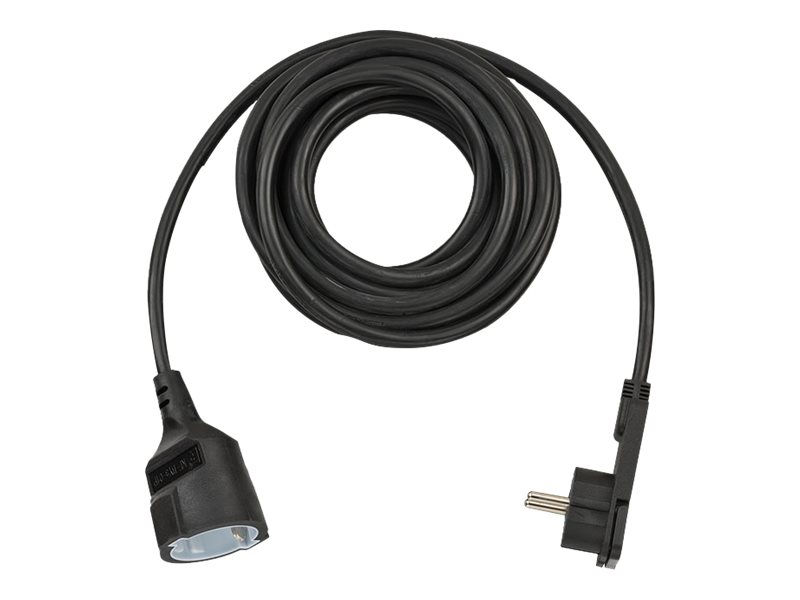 Verlängerungskabel | 5m H05VV-F3G1,5 schwarz