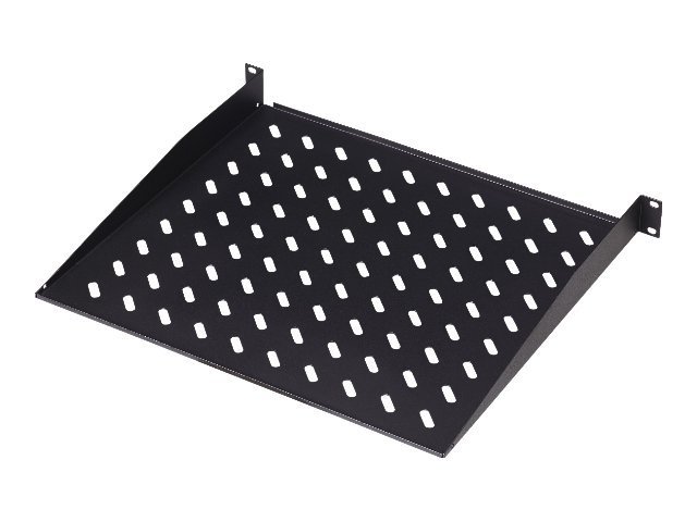 DN-19 TRAY-1-SW - Rack - Regal - Schwarz - 1U - 48.3 cm (19")