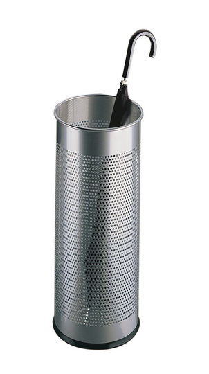 Schirmständer aus Metall – Silber