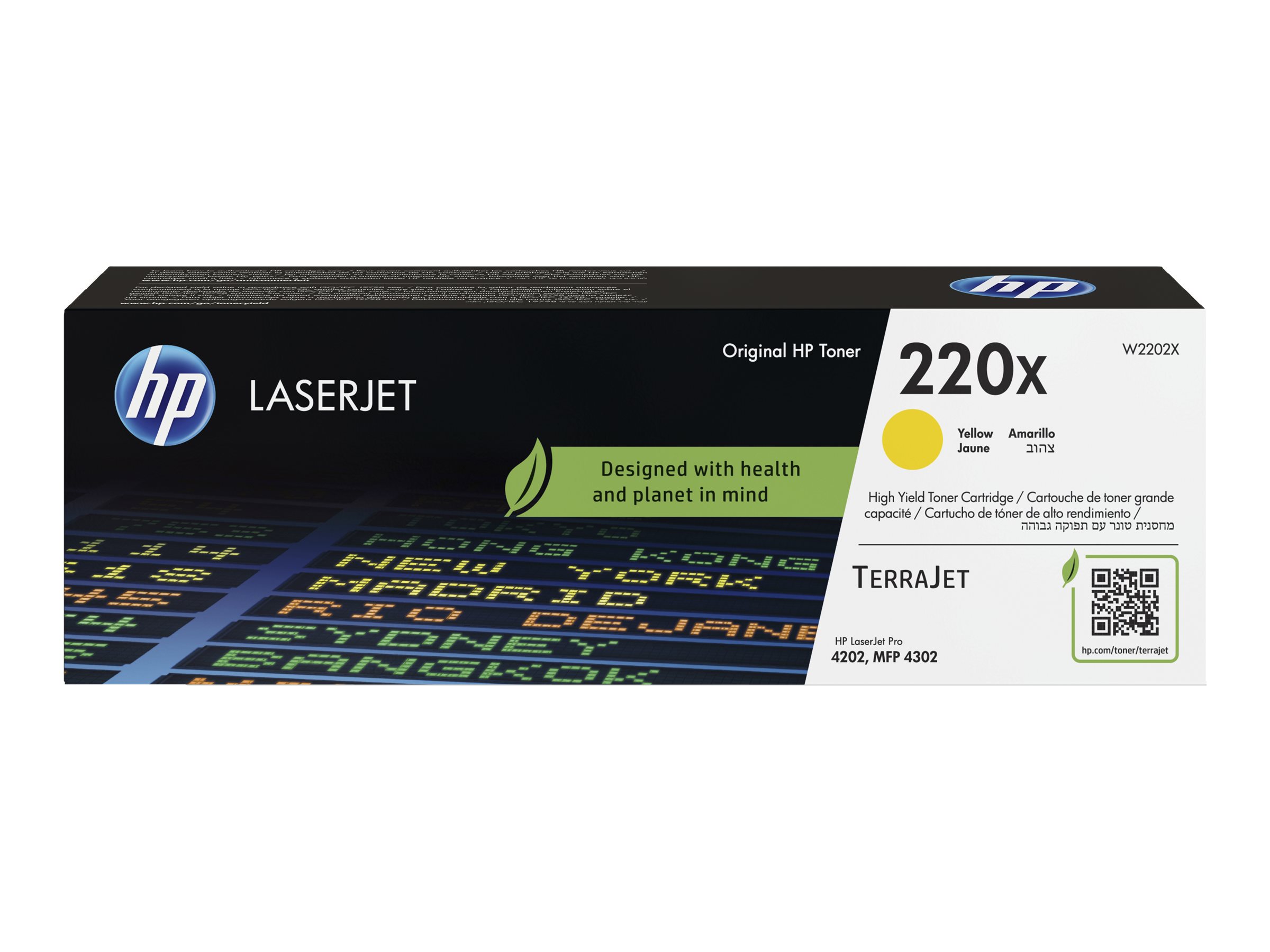 220X      Gelb        LaserJet    Tonerpatrone