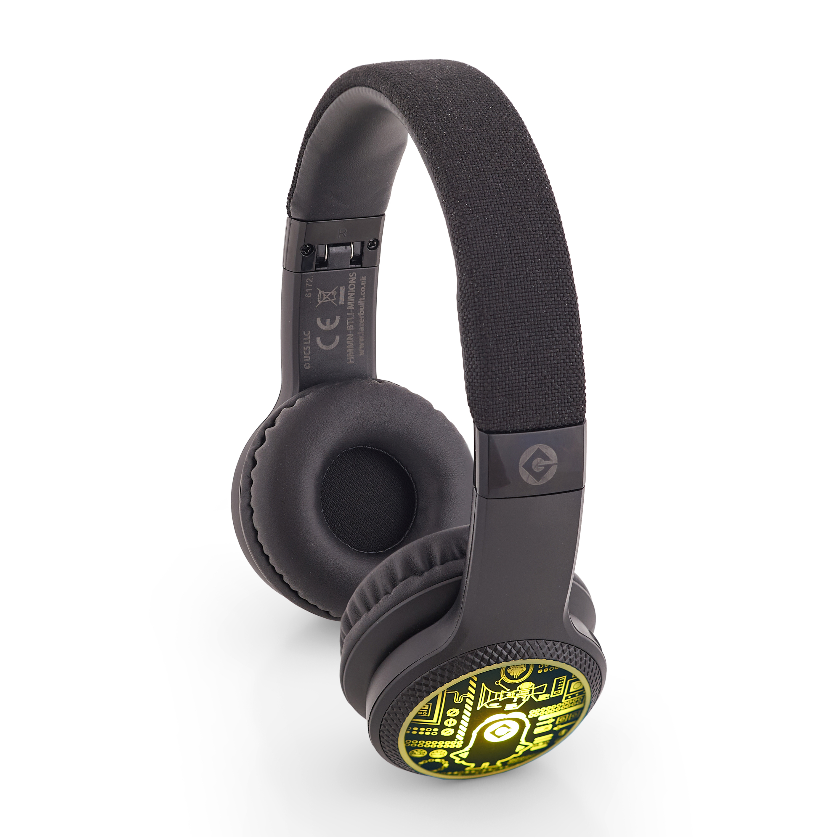 Headset Bluetooth Minions light-up