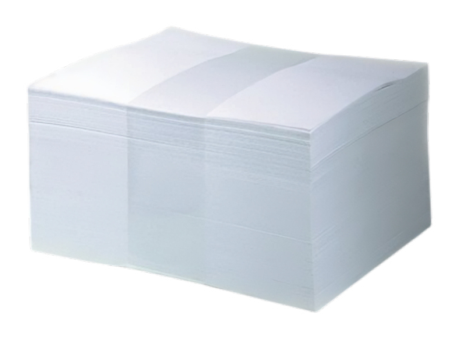 TREND Notizzettel – 93 x 93 mm – 800 Blatt – weiß