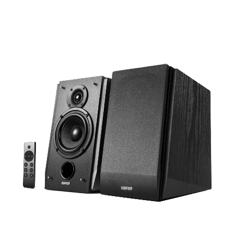 R1855DB Aktivlautsprecher | Bluetooth 5.1 | 70 Watt RMS | Optical In | Schwarz