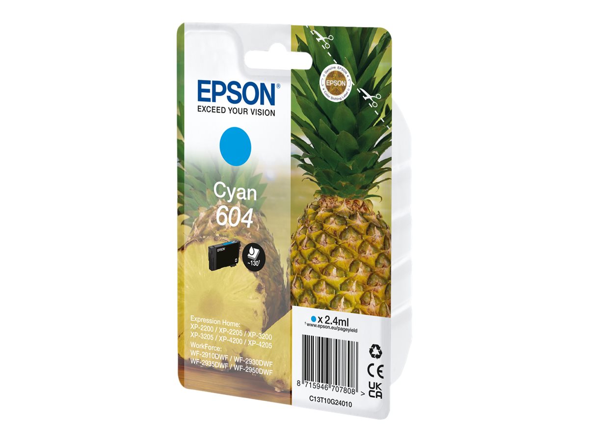 Patrone Epson 604 cyan                                 T10G2