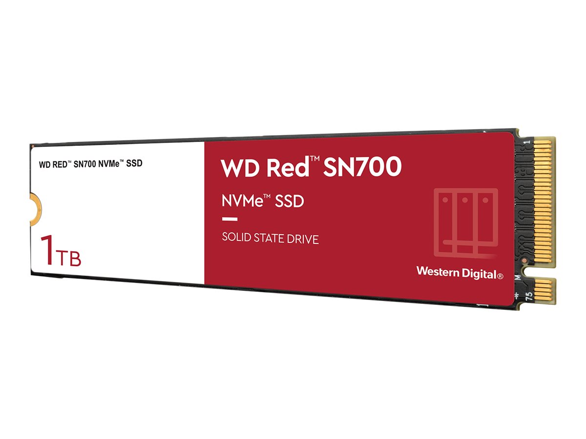Red SN700 WDS100T1R0C - 1 TB SSD - intern - M.2 2280 - PCI Express 3.0 x4 (NVMe)