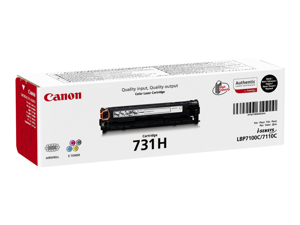 731 BK H - Mit hoher Kapazität - Schwarz