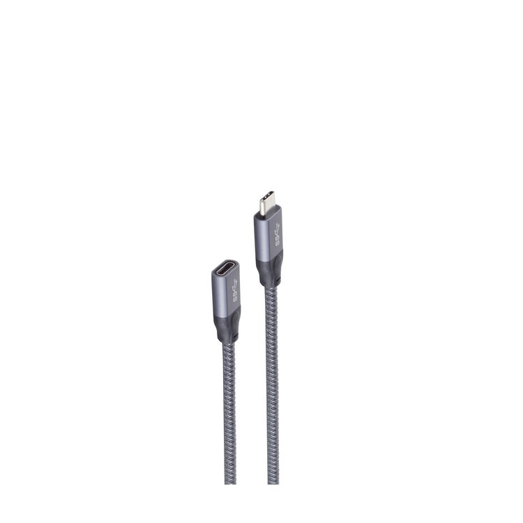 BS13-46020 | USB-C Verlängerung 1 m | USB 3.2 Gen 2 10 Gbit/s | PD 100 W | 4K60 | ProSeries