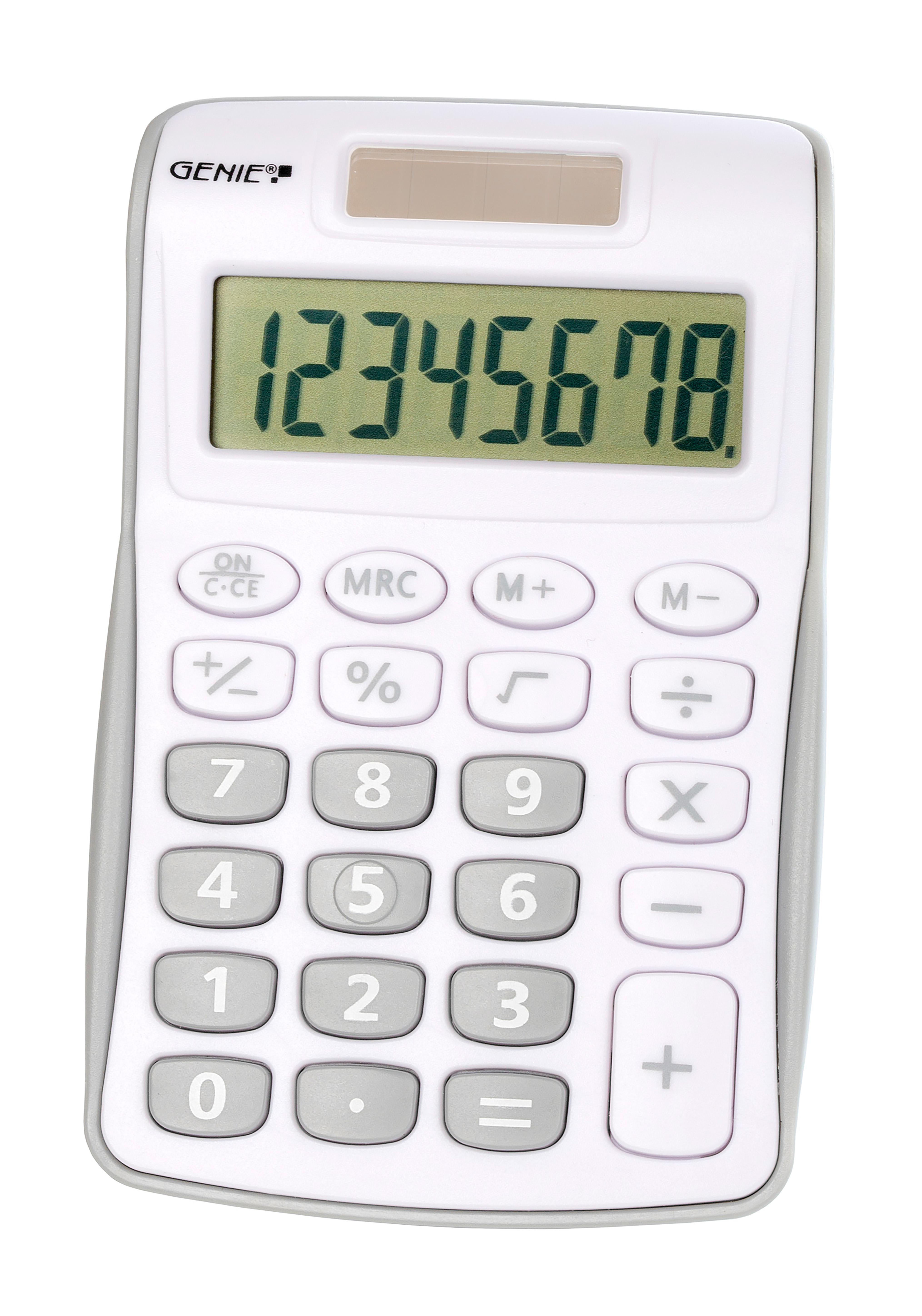 120 S – Taschenrechner – grau/weiß