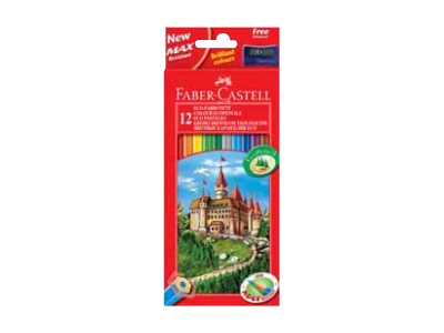 FABER-CASTELL Buntstift Castle 12er Kartonetui