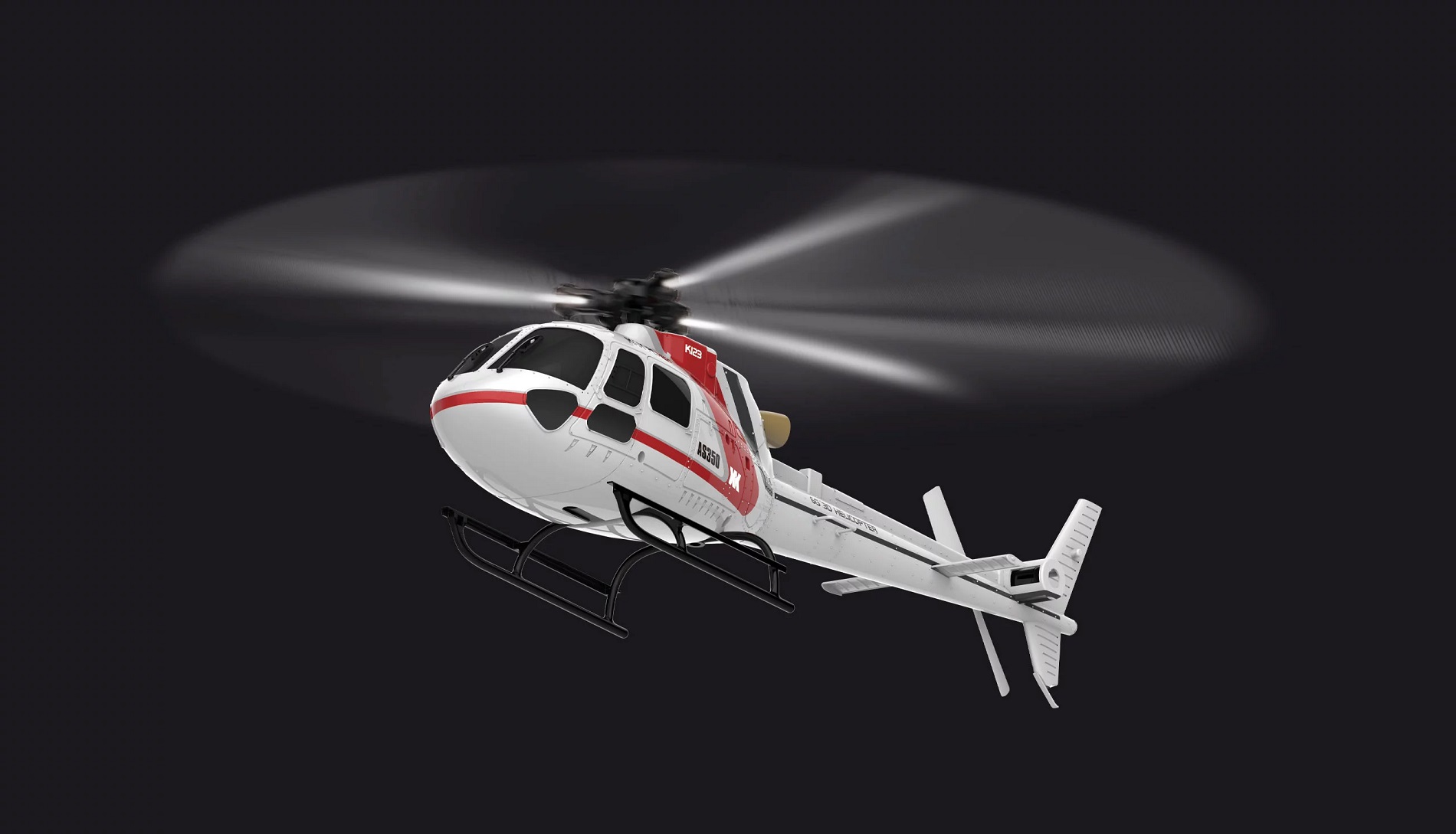 Amewi | AS350 BRUSHLESS HELIKOPTER 3D | 3-BLATT | 6G | FLYBARLESS | RTF