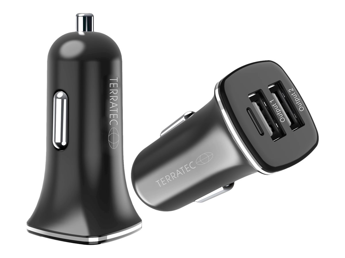 TerraTec | ChargeAir Car | Kfz-Halterung für induktives Laden
